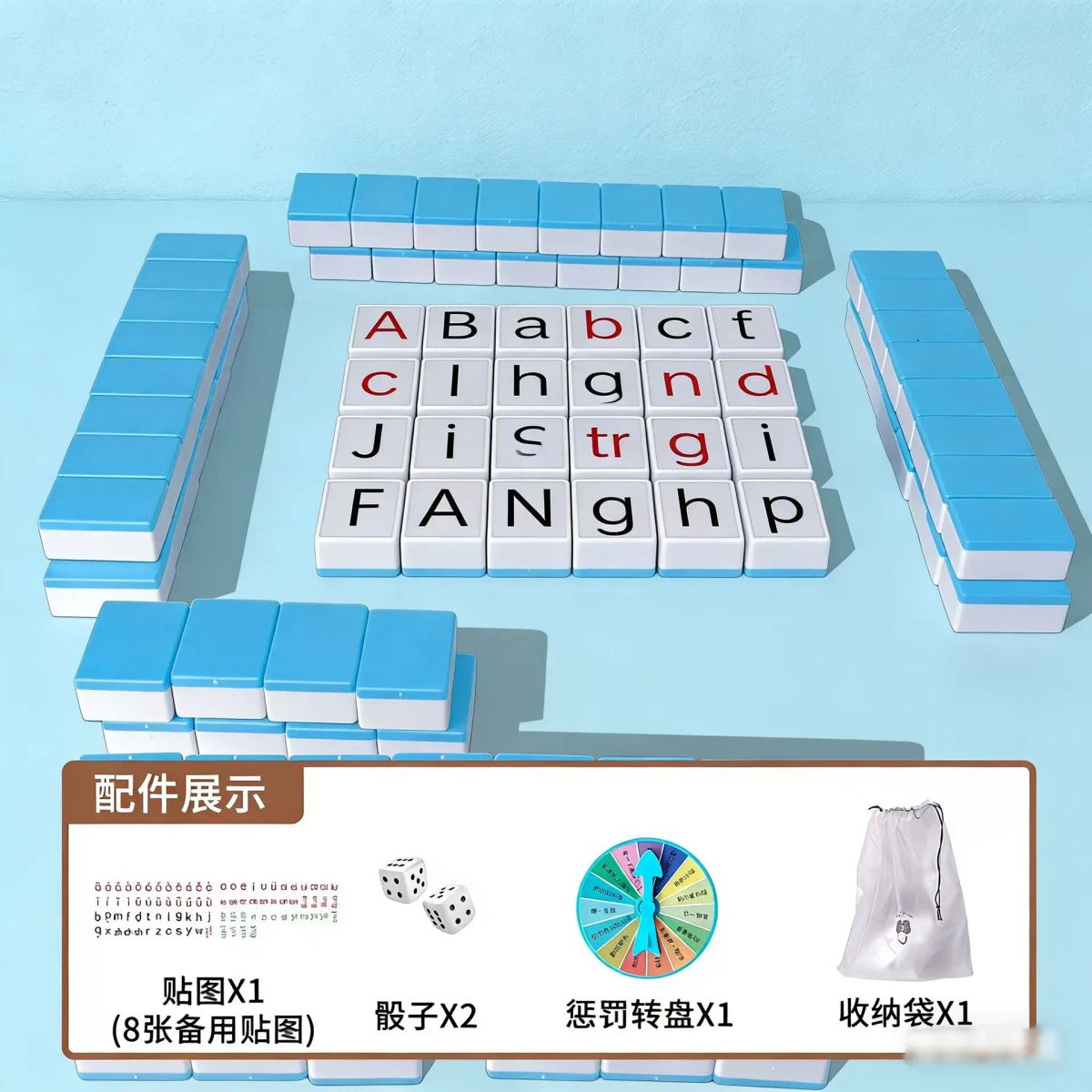 Mahjong Learning Game, Educational Toy for Students