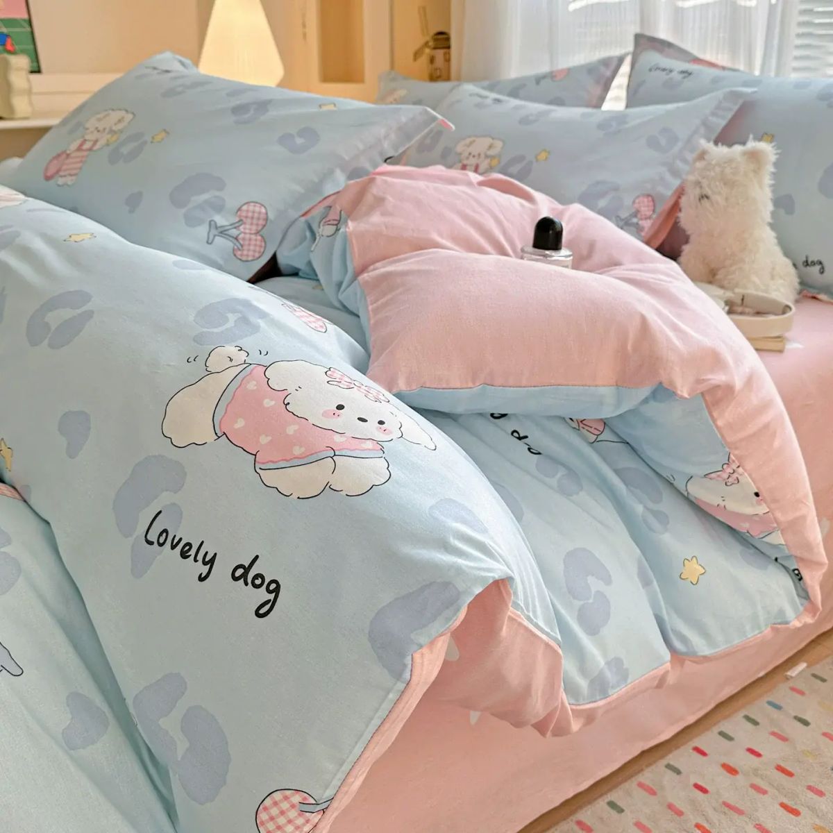 100全棉纯棉被套单件150x200x230新款被单人宿舍单独被罩