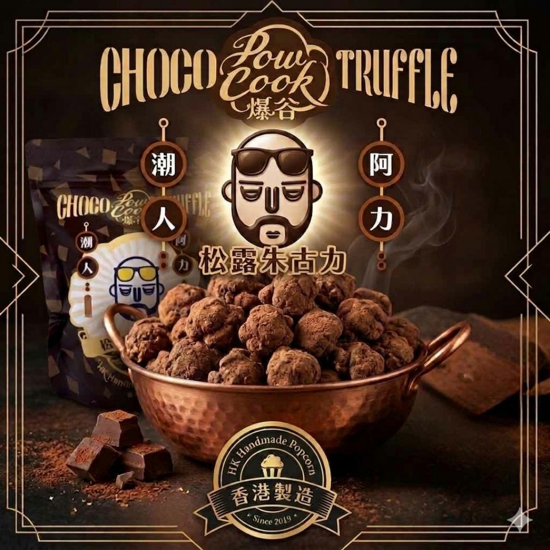 Chocolate Truffle Caramel popcorn-M
