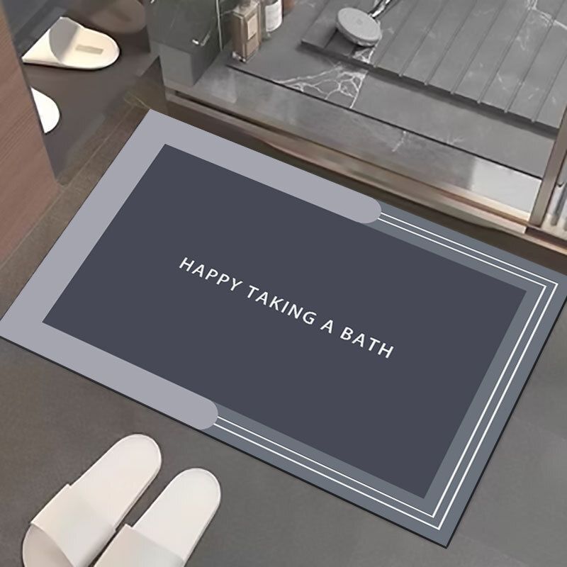 珪藻土吸水垫 硅藻泥浴室吸水地垫 吸水软垫 浴室地垫  防滑地垫 门口地垫  软式硅藻土地垫