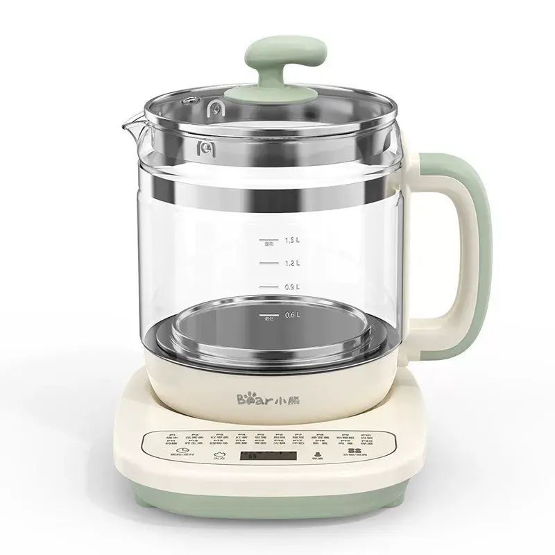 Bear Health Kettle YSH-D15T3 Thick Glass Tea Maker