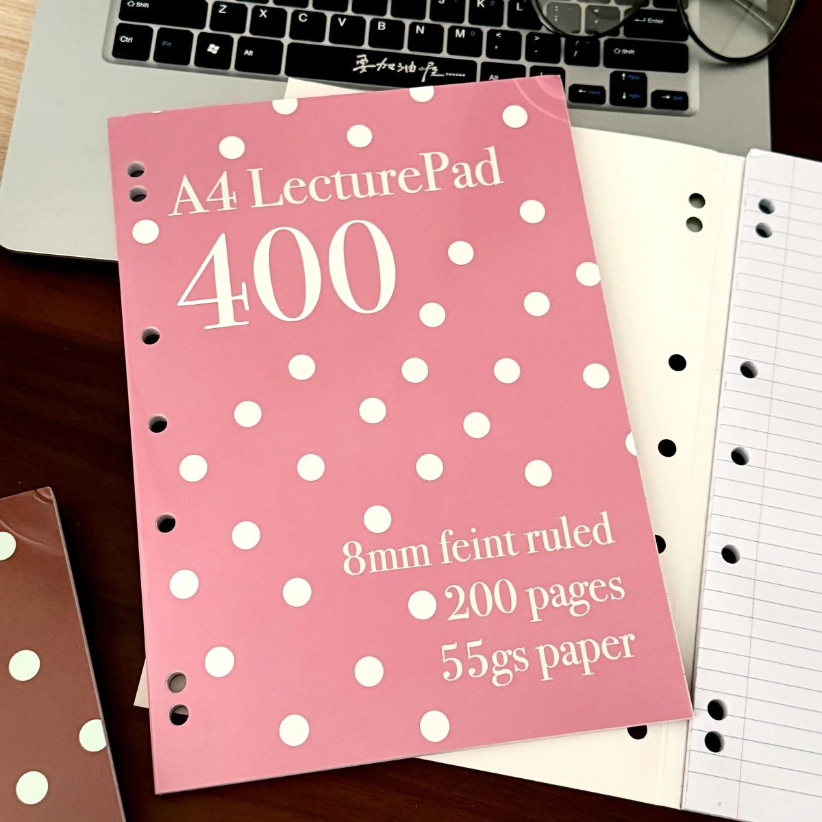 新款波点薄脆本55高颜值加厚笔记本简约草稿本练习本考研本子