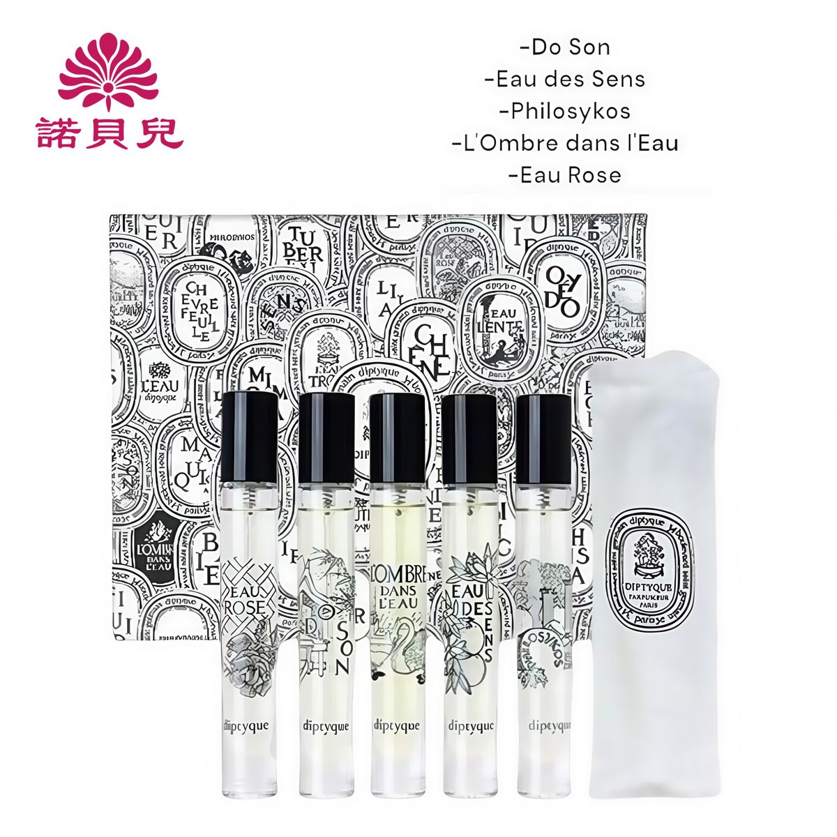 Discovery Set of 5 Eau de Toilette (7.5ml x 5Pcs) (Parallel Import)