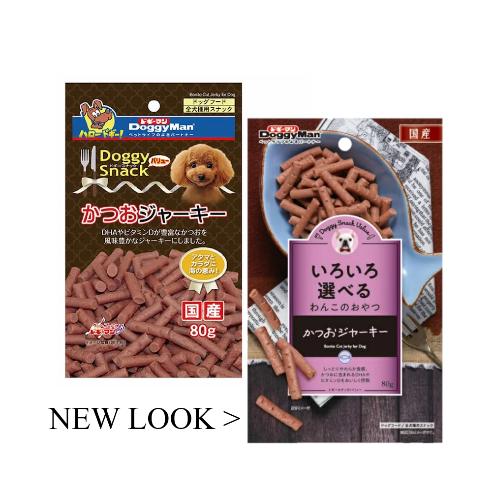鰹魚肉條狗小食 80克 (即將轉新包裝)