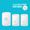免電池無線門鈴 無線門鐘【2按鈕+1主機】白色 不需使用乾電池 插入式無線門鈴 無線門鐘免電線 家用英式標準 三方插頭接收 長距離遙控呼叫器 防水 2 種顏色 免鑽窿安裝 防幹擾設計 24小時待機