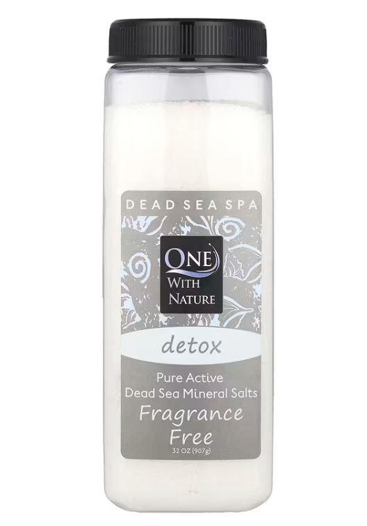 排毒-純淨死海礦物浴鹽 907克 - 平行進口 - EXP: 2027.01