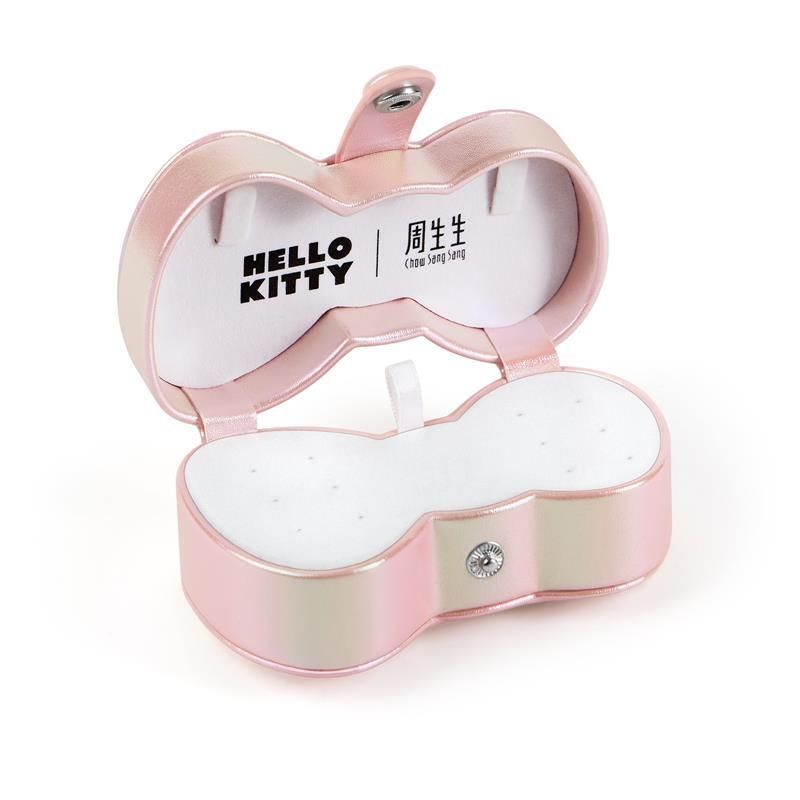 Sanrio Hello Kitty蝴蝶結首飾盒幻彩紫 [非賣品]