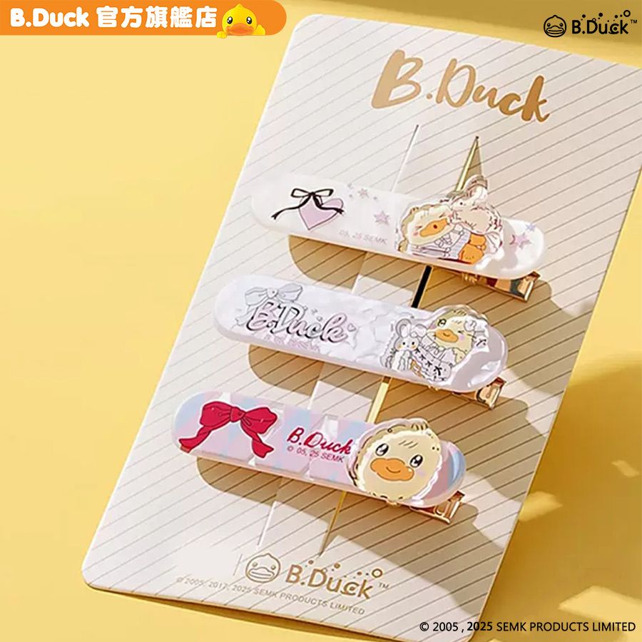 可愛蝴蝶結系列 髮夾(3個裝)