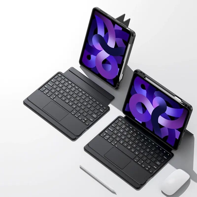 This Bluetooth Magic Keyboard Case is specially designed for the iPad 10 (10-inch) 9-inch. 