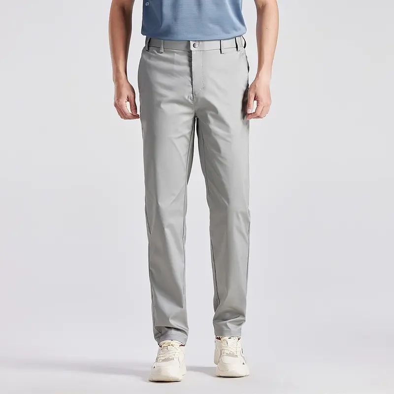 KATARA男士高品质质检商务休闲直筒西裤弹力透气柔软长裤