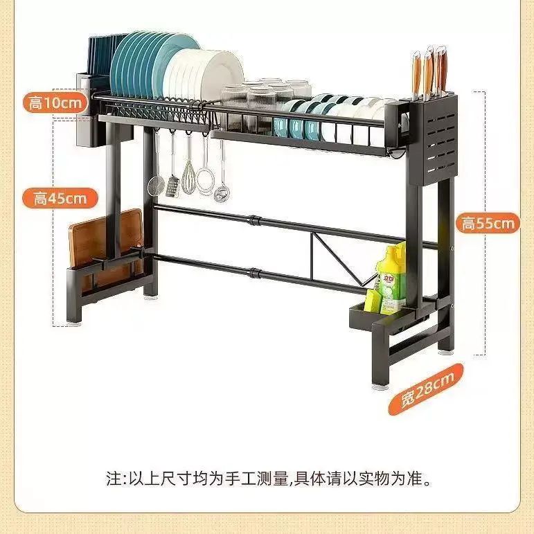 廚房水槽置物架碗碟架多功能瀝水架收納架新款壁掛摺疊用瀝水