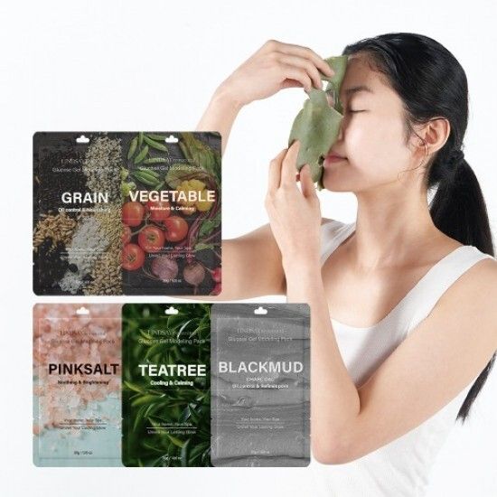 Re:natural溫和草本軟膜粉面膜 30G (Teatree 茶樹) 獨立包裝