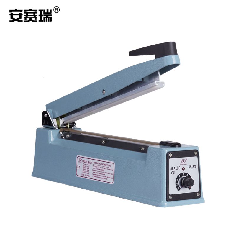 安赛瑞 手压式封口机 便携式塑料薄膜塑封机 封口长度30cm 240160