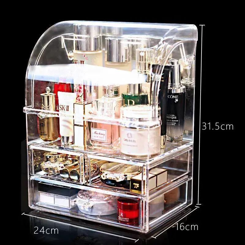 防尘化妆品收纳盒平行进口