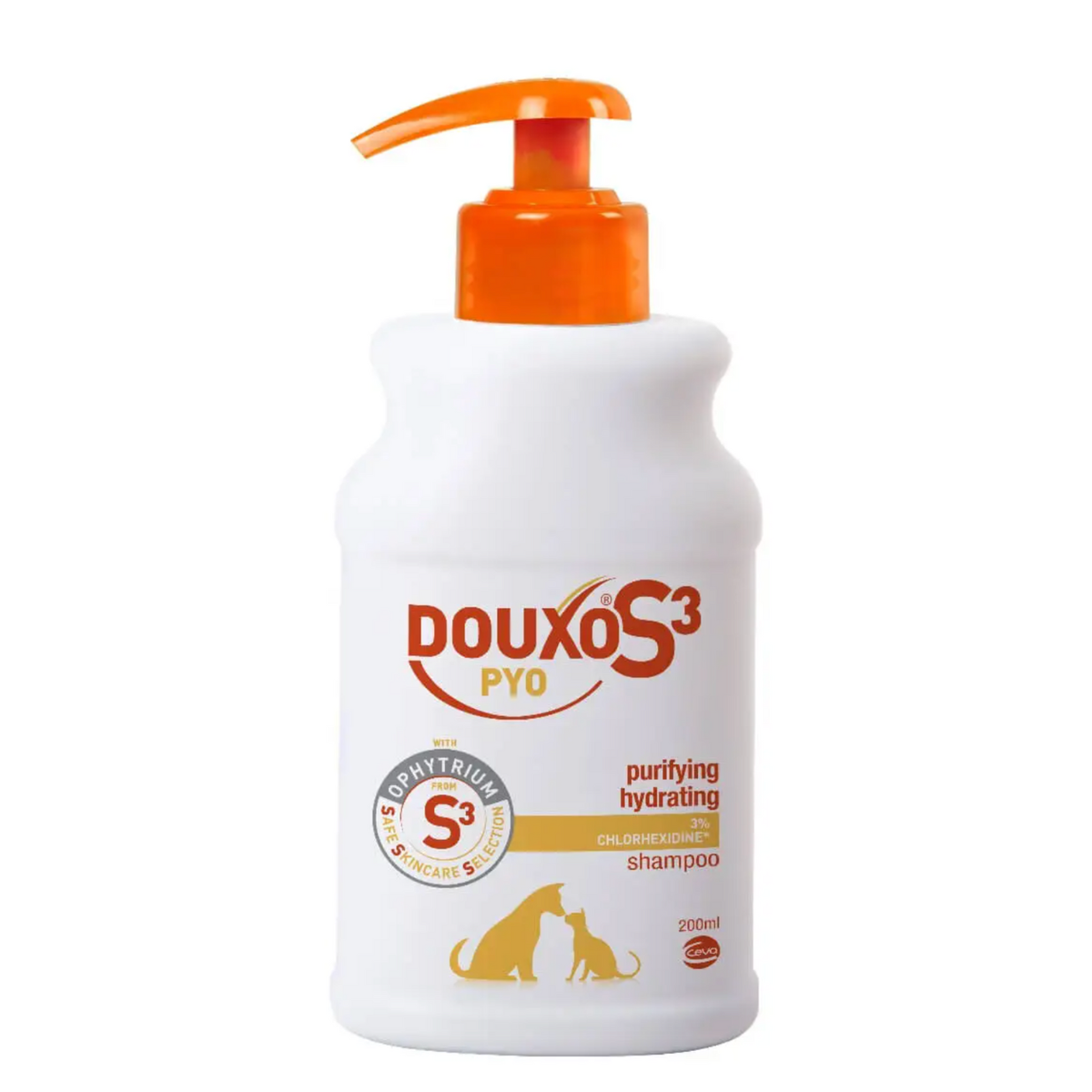 DOUXO S3 PYO SHAMPOO 200ML - 適用於過敏、發癢皮膚 [歐州直送 | 平行進口 | 最佳使用日期到03/2026或之後]