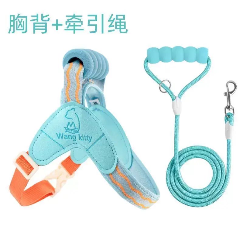狗狗狗帶大中小型犬外出遛狗專用比熊雪納瑞柯基寵物狗狗胸吊帶
