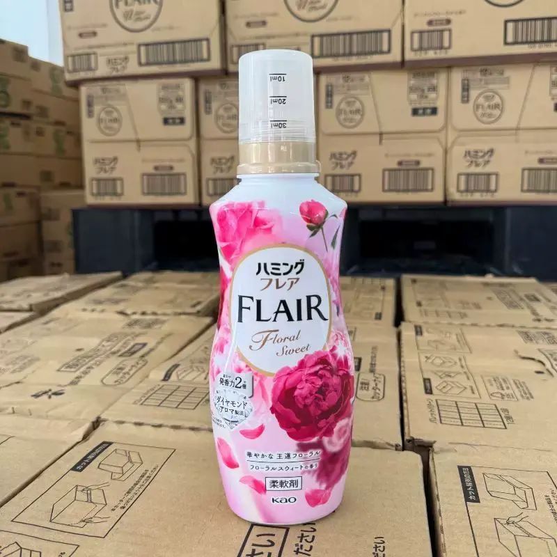 【2025年最新款】KAO花王柔顺剂FLAIR衣物护衣抗臭留香护色防静电