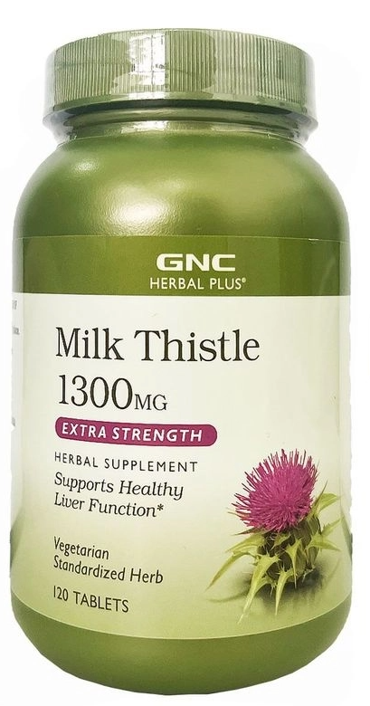 強效乳薊草清肝護肝精華 1300mg(每2粒) 120粒 (平行進口)[EXP:2028]