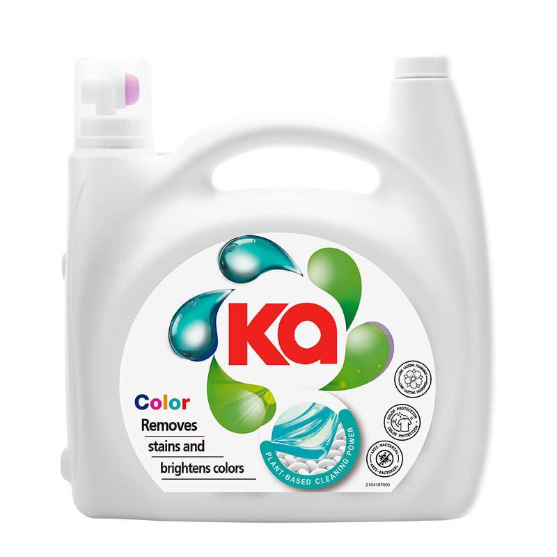 山姆會員超市馬來西亞KA護色亮彩洗衣液5L除菌除蟎潔淨平行進口