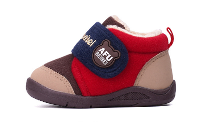 兒童保暖加絨綿鞋 （A0523）（內長12.5-16.5cm）（下單後請聯絡客服確認發貨尺碼及顏色）