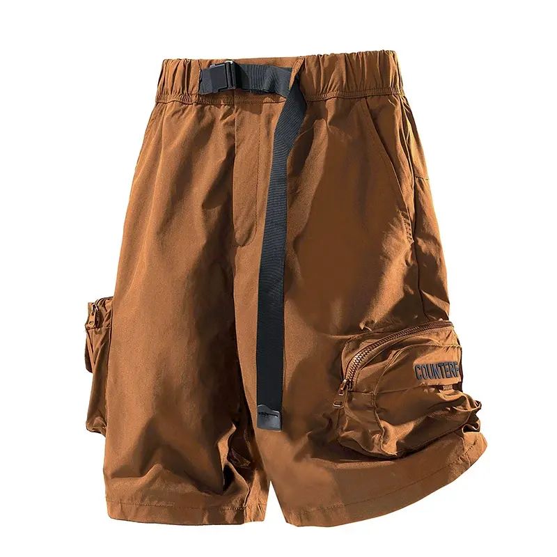 2025年山系潮牌工装短裤男士夏季新款防泼水轻防污立体大口袋宽松