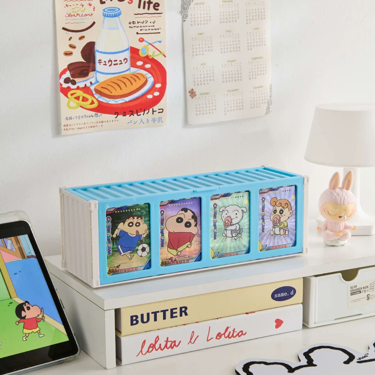 小卡收纳展示盒翻盖吧唧奥特曼蛋仔分格位卡牌卡片整理卡盒