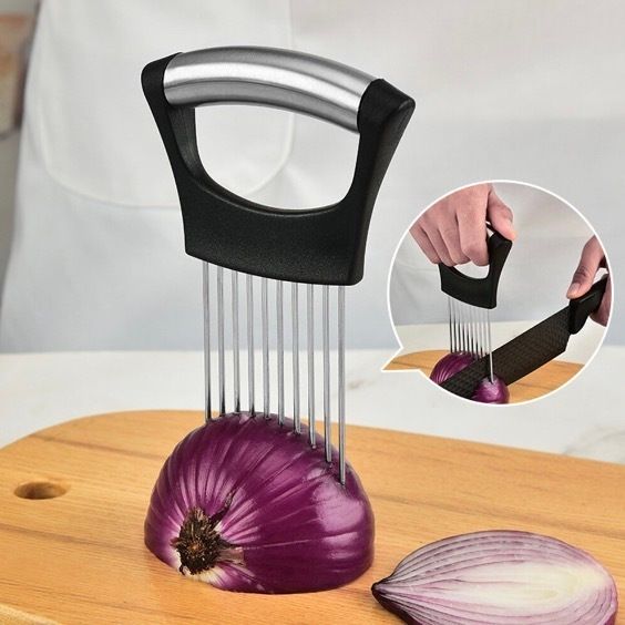 日本暢銷 | Onion Needle Onion Cutting Fruit Vegetable Slicing Fixed Needle ...