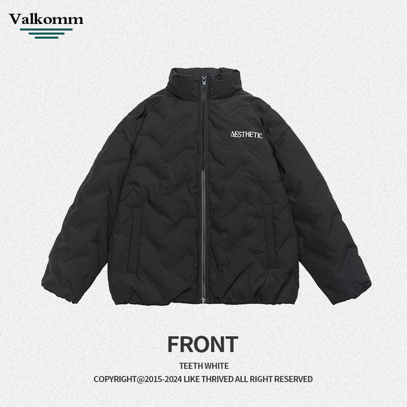 外套男秋冬季男士羽绒服新款潮流立领高级感加厚保暖羽绒服