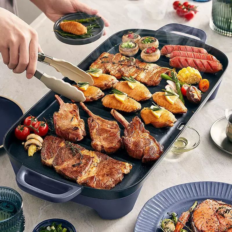 烤肉盘烤肉锅电烤盘烧烤家用多用电烤炉烤肉机 DKL-E20U1