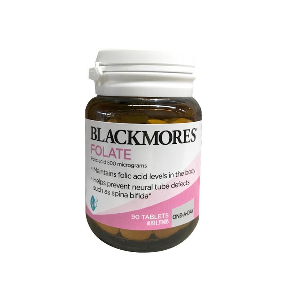 BLACKMORES - 葉酸 90粒 - 500mg