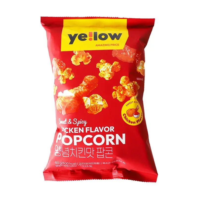 韩国进口炸鸡黄油咸味爆米花经典影院休闲零食便利店同款