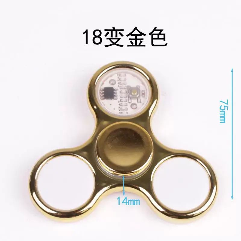 指尖陀螺鈦合金屬成人 edc高速旋轉解壓玩具手指指間獨版減壓神器