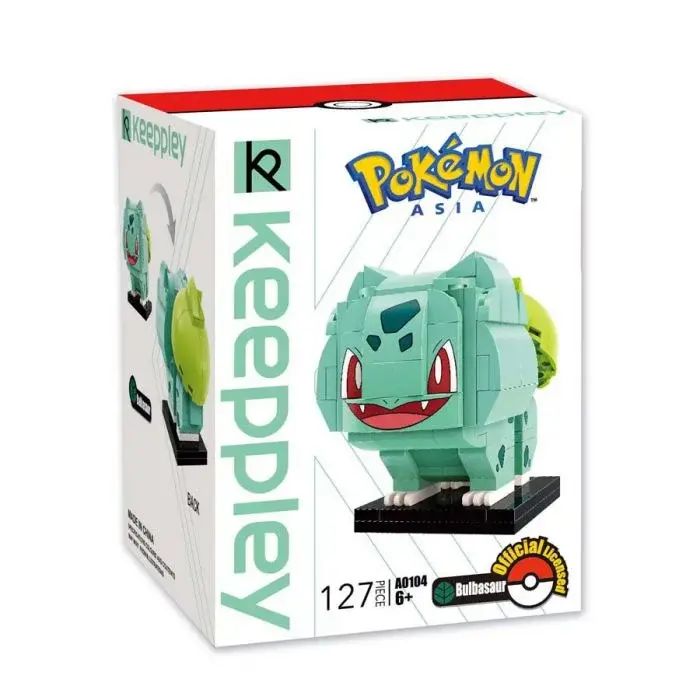 Keeppley Pokemon Pocket Monsters Bulbasaur Building Block Game Toy -   Parallel Import