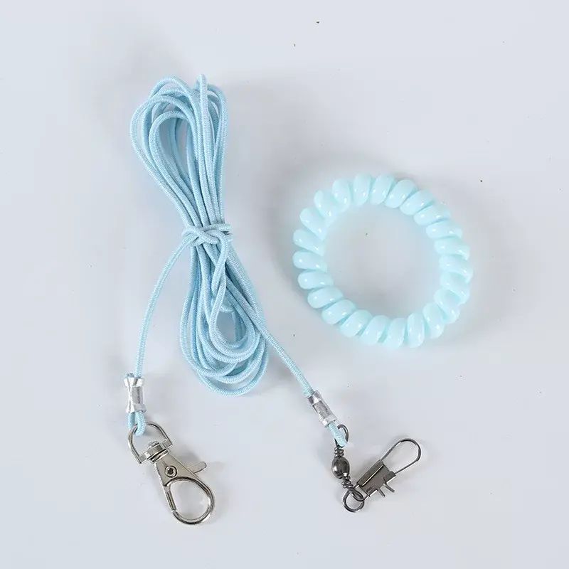 放飛繩不傷腳超輕訓練繩虎皮玄鳳牡丹腳環腳鏈脖套遛鳥飛行繩