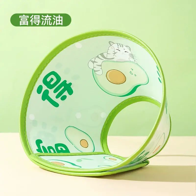 伊丽莎白圈狗狗猫咪项圈脖套术后防舔咬软圈宠物头套耻辱圈-富得流油 S （脖围15-21cm 建议体重6斤内）