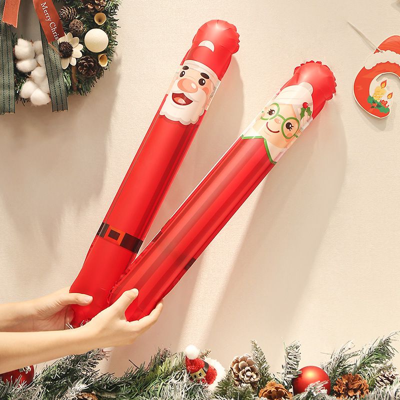 Santa Claus 15 Handheld Sticks with Air Pump] Christmas Decoration ...