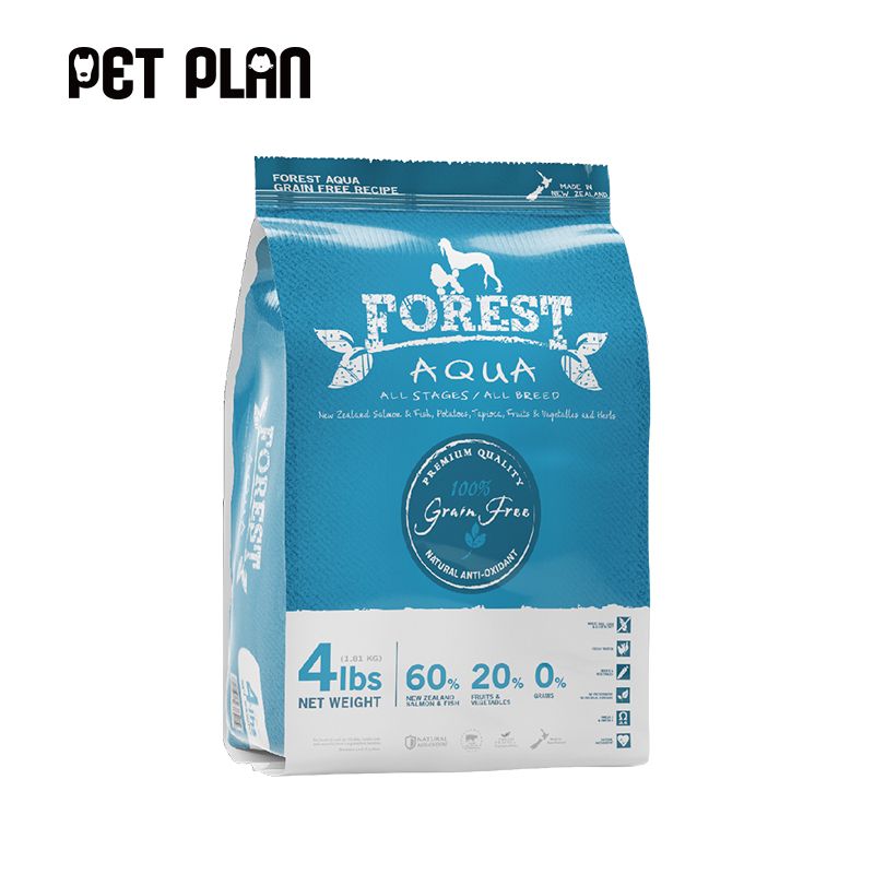 無穀物天然魚肉 全犬乾糧 (4lbs)｜FOREST 森鮮