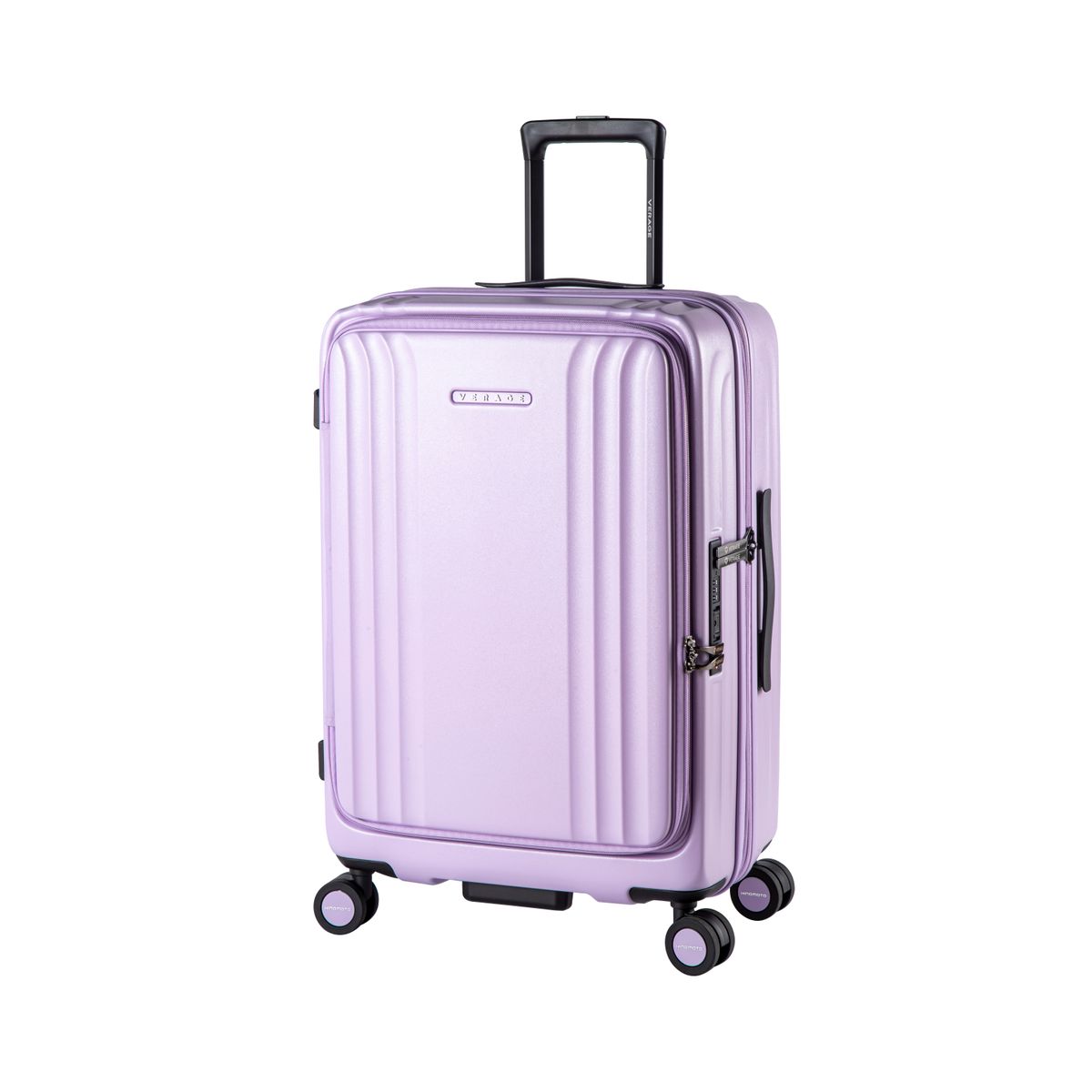 24036 II 代鋼芯輪 20"/24"/28" 前揭開 + 中間開行李箱 薰衣紫