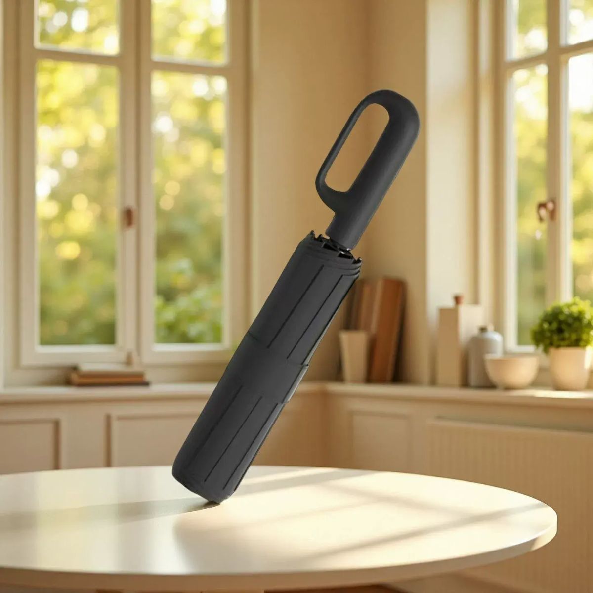 【隨心掛環扣防傷人】全自動雨傘加厚加粗防曬兩用遮陽傘防曬