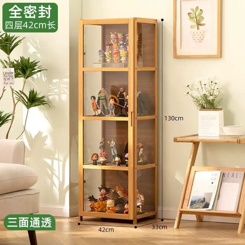 MJ手辦展示櫃亞克力模型玩具展示架陳列櫃化妝品非玻璃家用小型貨