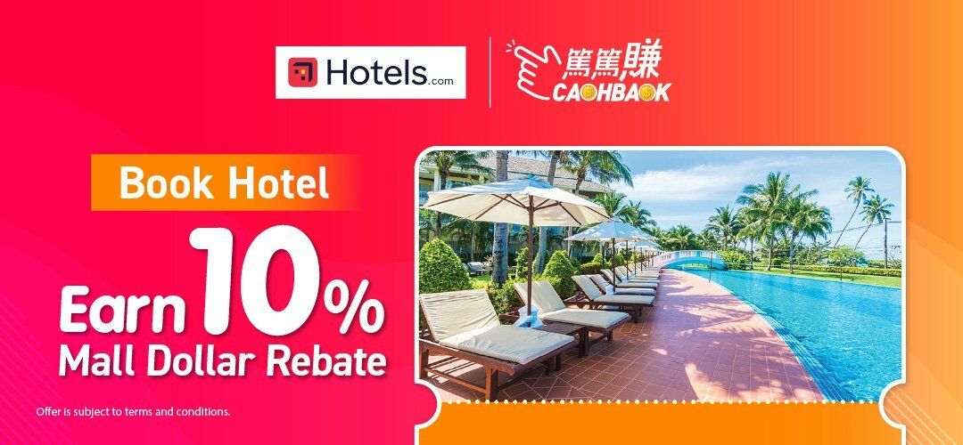 CASHBACK Hotels.com Regular 20250106