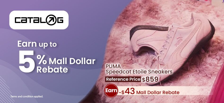 CASHBACK catelog 5% 20260806