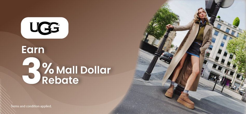 CASHBACK UGG Regular 3% 