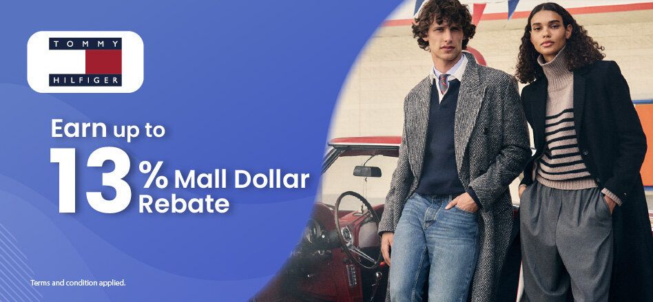 CASHBACK tommy hilfiger 13% 