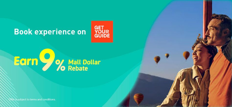 CASHBACK Mega Campaign GetYourGuide 9% 20251111