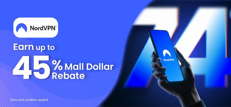 CASHBACK Mega Campaign NordVPN 45% 20251114