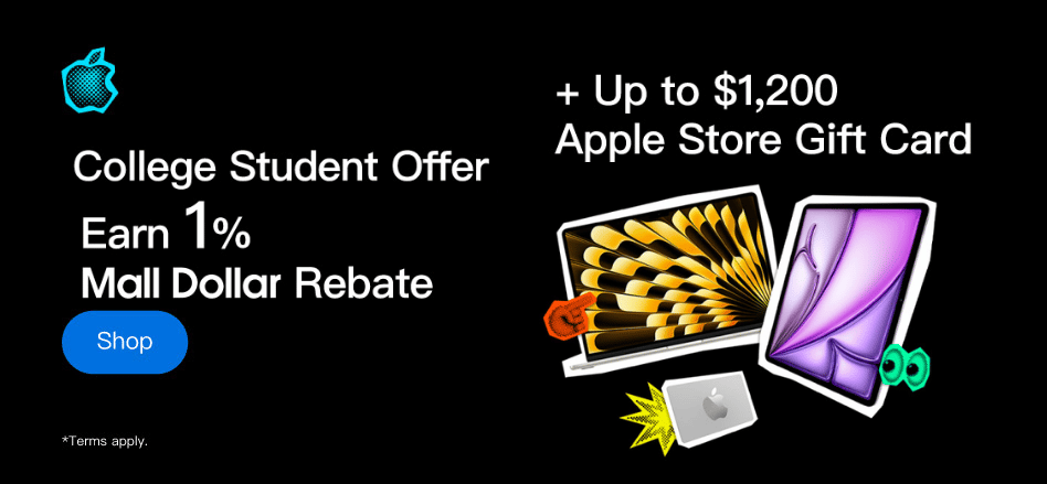 CASHBACK apple edu 1% 20260807
